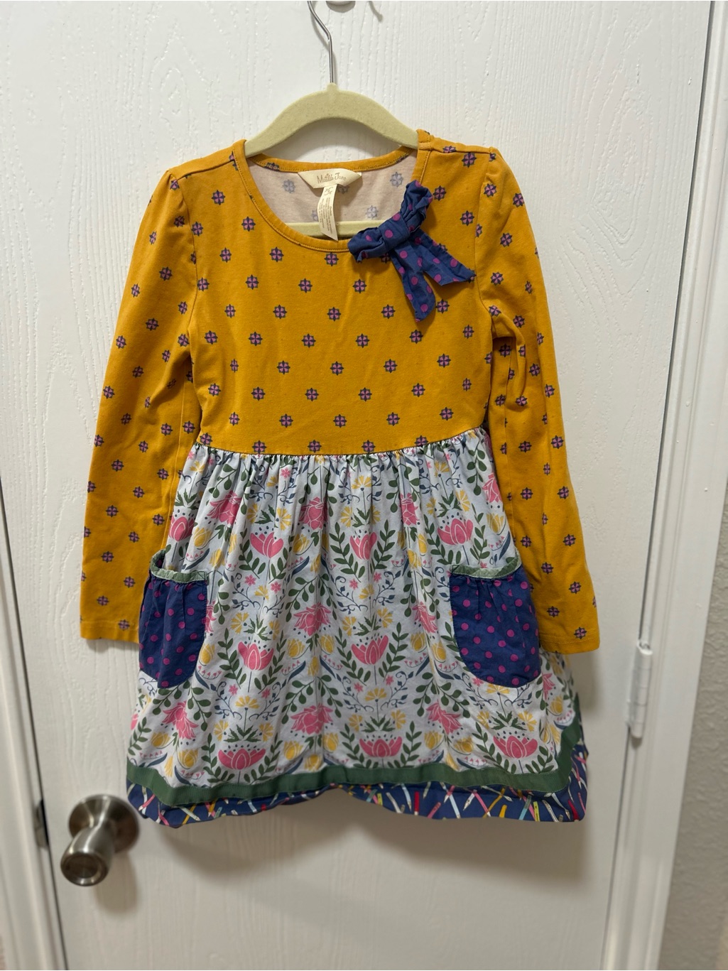 Matilda Jane Gold Star Dress Girls Size 6